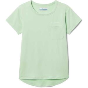 Columbia Girls Tech Trail Short Sleeve Tee(Key West Heather)