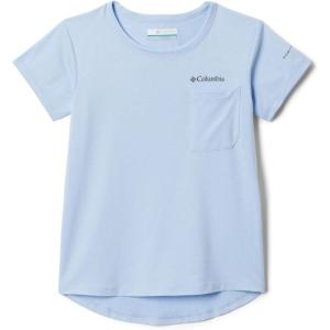 Columbia Girls Tech Trail Short Sleeve Tee(Whisper Heather)