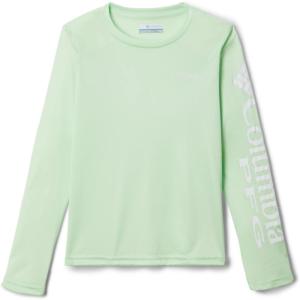 Columbia Girls Tidal Tee Long Sleeve(Key West/White Logo)