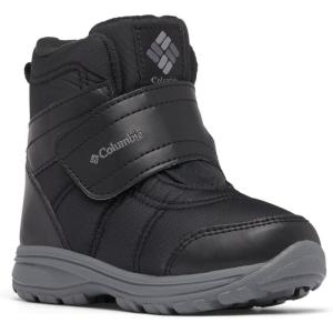Columbia Kids’ Fairbanks Omni-heat Snow Boots(Black/Graphite)