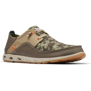 Columbia Men’s Bahama Vent Relaxed Laced Boat Shoe(Pebble/Heatwave)