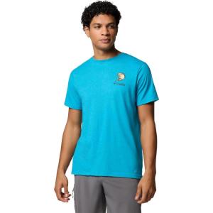 Columbia Mens PFG Dorado Taco Short Sleeve(Blue Echo/Pfg Dorado Taco)