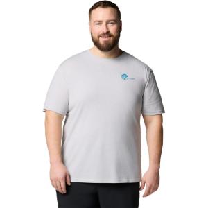 Columbia Mens PFG Dorado Taco Short Sleeve(Cool Grey/Pfg Circle Bass)