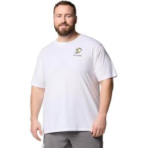 Columbia Mens PFG Dorado Taco Short Sleeve(White/Pfg Dorado Taco)