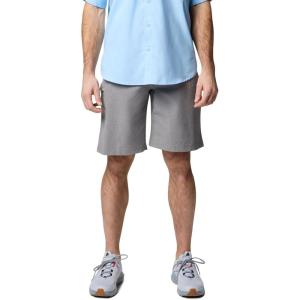 Columbia Mens PFG Grander Marlin Iii Offshore Short(City Grey Heather)