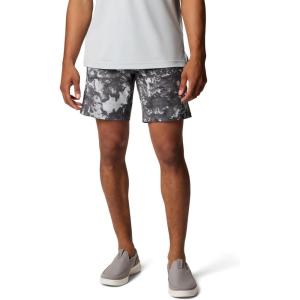Columbia Mens PFG Offshore III Board Short(Cool Grey Seamoss)