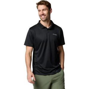 Columbia Mens PFG Solar Stream Polo(Black)