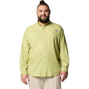 Columbia Men’s PFG Tamiami II UPF 40 Long Sleeve Fishing Shirt(Pear)