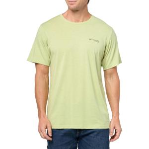 Columbia Mens PFG Uncharted Graphic Tee(Pear Heather/Pfg Gear Gator)