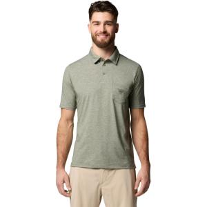 Columbia Mens PFG Uncharted Polo(Cypress Heather 2024)
