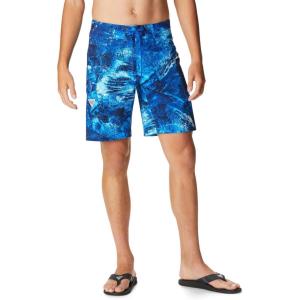 Columbia Men’s Silver Ridge Blocked Long Sleeve Shirt(Blue Macaw Realtree Horizon)