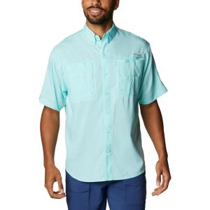 Columbia Men’s Silver Ridge Blocked Long Sleeve Shirt(Gulf Stream/Realtree Edge)