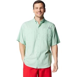 Columbia Men’s Silver Ridge Blocked Long Sleeve Shirt(New Mint)