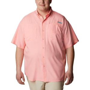 Columbia Men’s Silver Ridge Blocked Long Sleeve Shirt(Sorbet)