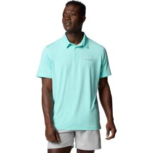 Columbia Mens Slack Tide II Stretch Polo(Gulf Stream)