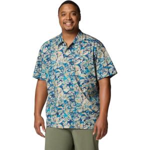 Columbia Men’s Super Tamiami Long Sleeve Shirt(Blue Echo Wild Caught)