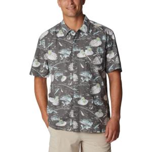 Columbia Men’s Super Tamiami Long Sleeve Shirt(City Grey Bassman)