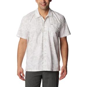 Columbia Men’s Super Tamiami Long Sleeve Shirt(Cool Grey Basstyle Print)