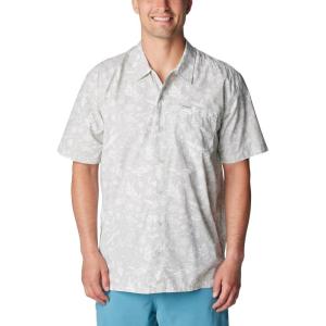 Columbia Men’s Super Tamiami Long Sleeve Shirt(Cool Grey/Kahawai)