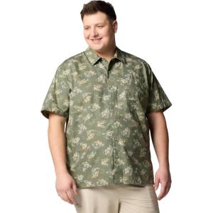Columbia Men’s Super Tamiami Long Sleeve Shirt(Cypress Freshfish)