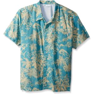Columbia Men’s Super Tamiami Long Sleeve Shirt(Fossil Print)