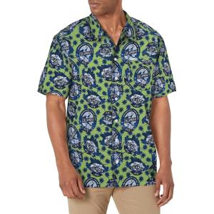 Columbia Men’s Super Tamiami Long Sleeve Shirt(Lime Glow Spirits N Sails Print)