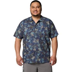 Columbia Men’s Super Tamiami Long Sleeve Shirt(Nocturnal Majestic Catch)