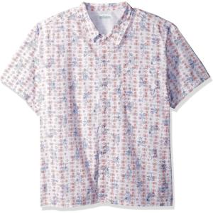 Columbia Men’s Super Tamiami Long Sleeve Shirt(Vivid Blue Print 1)