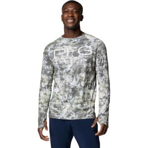 Columbia Mens Super Terminal Tackle Vent Long Sleeve(Cypress Seamoss)