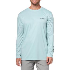 Columbia Mens Terminal Tackle PFG High Side Long Sleeve(Crushed Blue/Pfg High Side Bass)