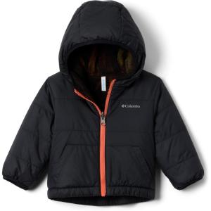 Columbia Unisex Baby Double Trouble III Jacket(Black/Timberwolf)
