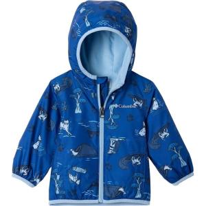 Columbia Unisex Baby Mini Pixel Grabber III Wind Jacket(Mountain Blue Trail Tails)