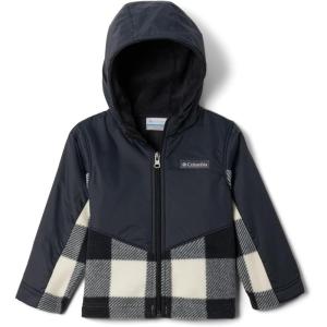 Columbia Unisex Baby Steens Mt Ii Overlay Hoodie(Chalk Check/Black)
