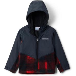 Columbia Unisex Baby Steens Mt Ii Overlay Hoodie(Sail Red Omblur Tonal/Black)