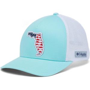 Columbia Unisex-Adult PFG Statetriot Mesh Ball Cap(Gulf Stream/Fl Patch)
