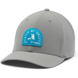 Columbia Unisex-Adult PFG Uncharted Ball Cap(City Grey/Catch My Drift)