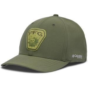 Columbia Unisex-Adult PFG Uncharted Ball Cap(Cypress/Dark Stone/Pfg Gear Gator)