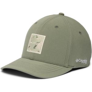 Columbia Unisex-Adult PFG Uncharted Ball Cap(Cypress/Stacked Logo Swamplands Fill)