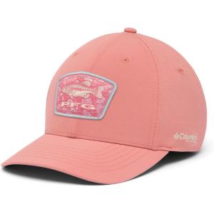 Columbia Unisex-Adult PFG Uncharted Ball Cap(Rosewood/Feather Fish)
