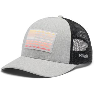 Columbia Women’s PFG Fish Flag Snap Back(City Grey Heather/Black/Fish Flag)