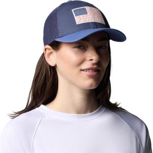 Columbia Women’s PFG Fish Flag Snap Back(Nocturnal/Bluebell/Fish & Friends Flag)