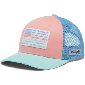 Columbia Women’s PFG Fish Flag Snap Back(Sorbet/White Cap/Glf Stream/Fish Flag)