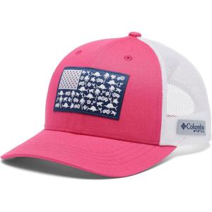 Columbia Women’s PFG Fish Flag Snap Back(Ultra Pink/Fish Friends Flag)