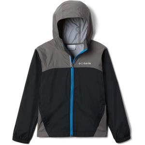 Columbia Youth Boys Glennaker Rain Jacket(Black/City Grey)