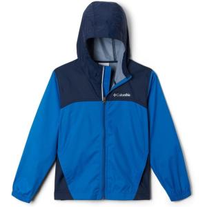 Columbia Youth Boys Glennaker Rain Jacket(Bright Indigo/Collegiate Navy)