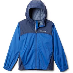 Columbia Youth Boys Glennaker Rain Jacket(Mountain Blue/Collegiate Navy)