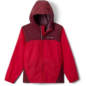 Columbia Youth Boys Glennaker Rain Jacket(Mountain Red/Rich Wine)