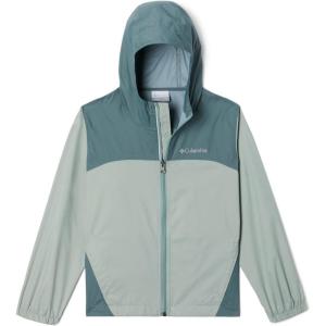 Columbia Youth Boys Glennaker Rain Jacket(Niagara/Metal)