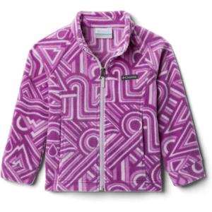 Columbia Youth Girls Benton Springs II Printed Fleece(Berry Jam Geo Elements)
