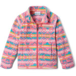 Columbia Youth Girls Benton Springs II Printed Fleece(Camellia Rose Checkered Peaks)